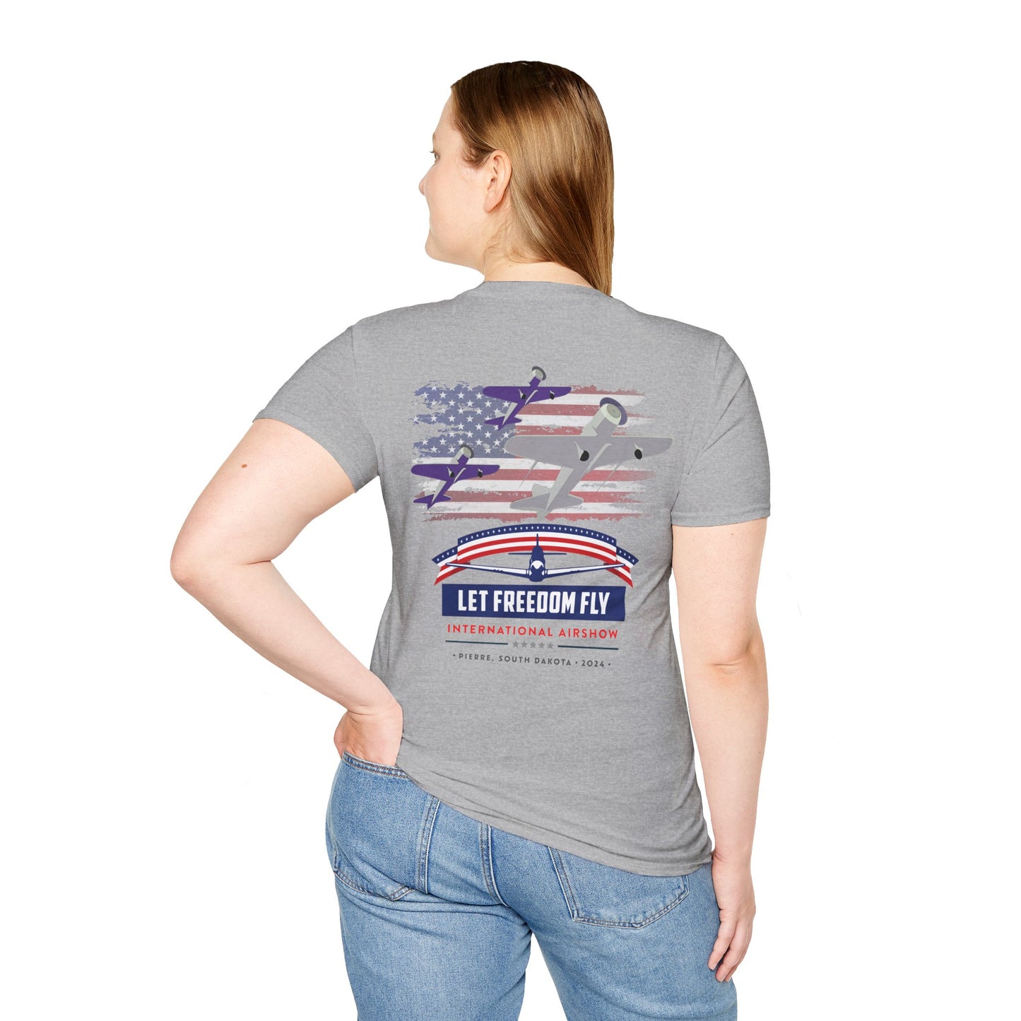 Let Freedom Fly Official T-Shirt V2 Unisex Softstyle T-Shirt