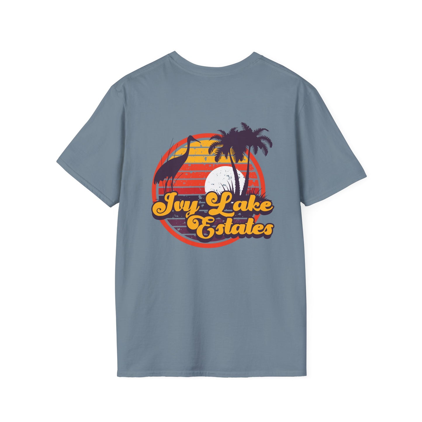 Ivy Lake Estates Resident Retro Unisex Softstyle T-Shirt