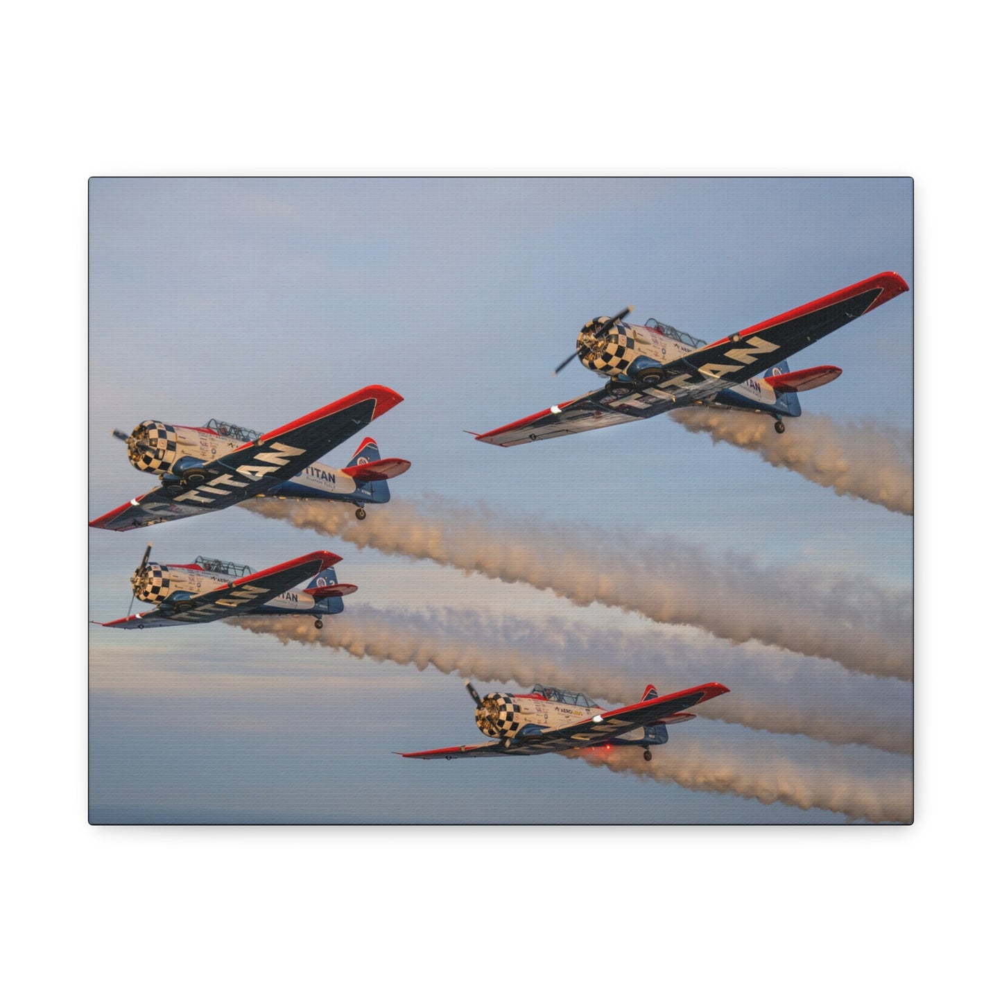 "TITAN Team Rising" Canvas Gallery Wrap