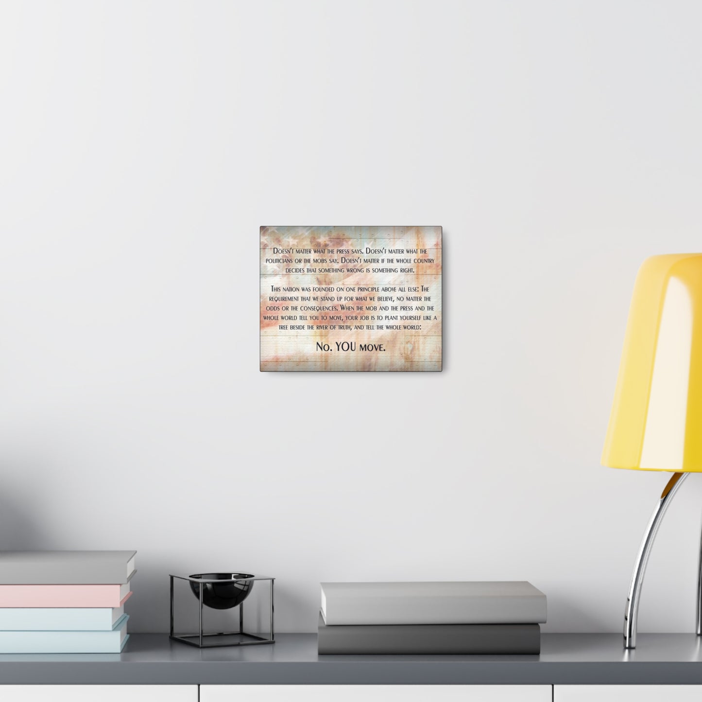YOU MOVE Canvas Gallery Wrap