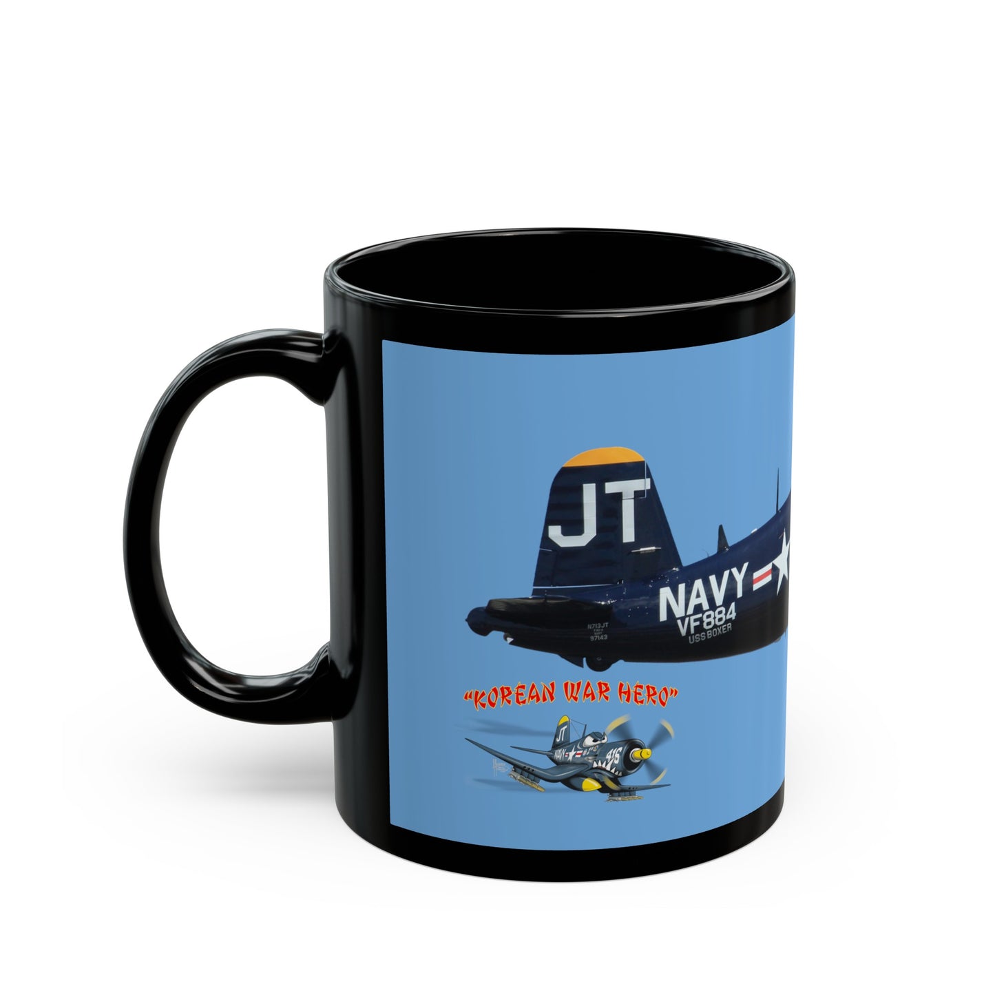 Korean War Hero F4U Corsair Mug (11oz, 15oz)