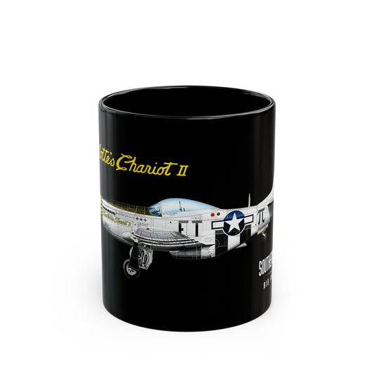 Southern Heritage Aviation Foundation Charlotte's Chariot II P51 Mustang Mug (11oz, 15oz)