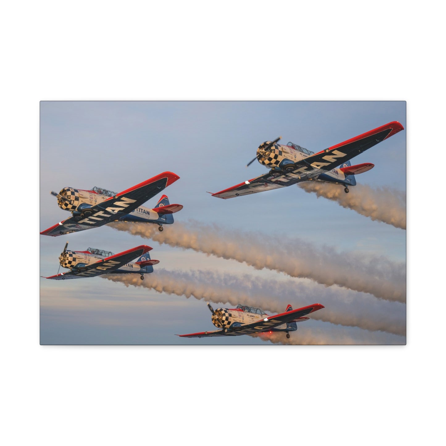 "TITAN Team Rising" Canvas Gallery Wrap