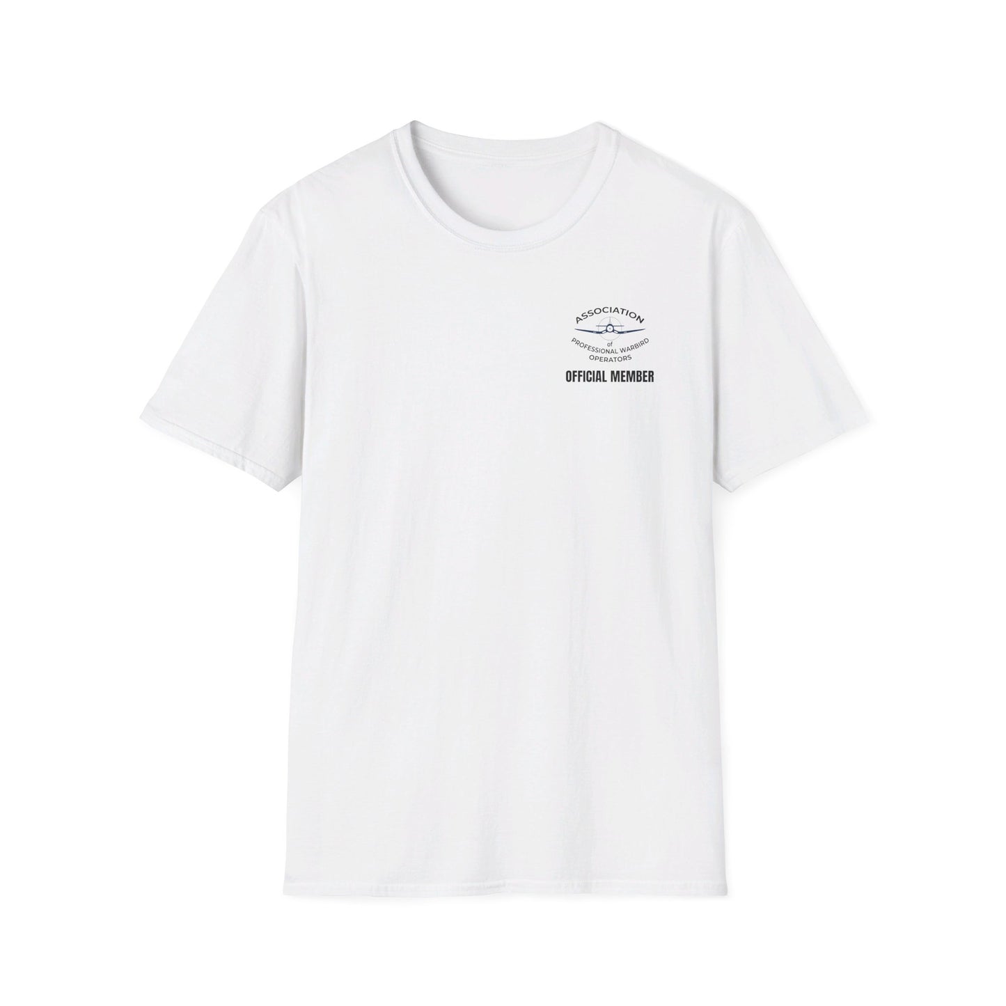 APWO P-40 Warhawk Member T-Shirt Unisex Softstyle T-Shirt