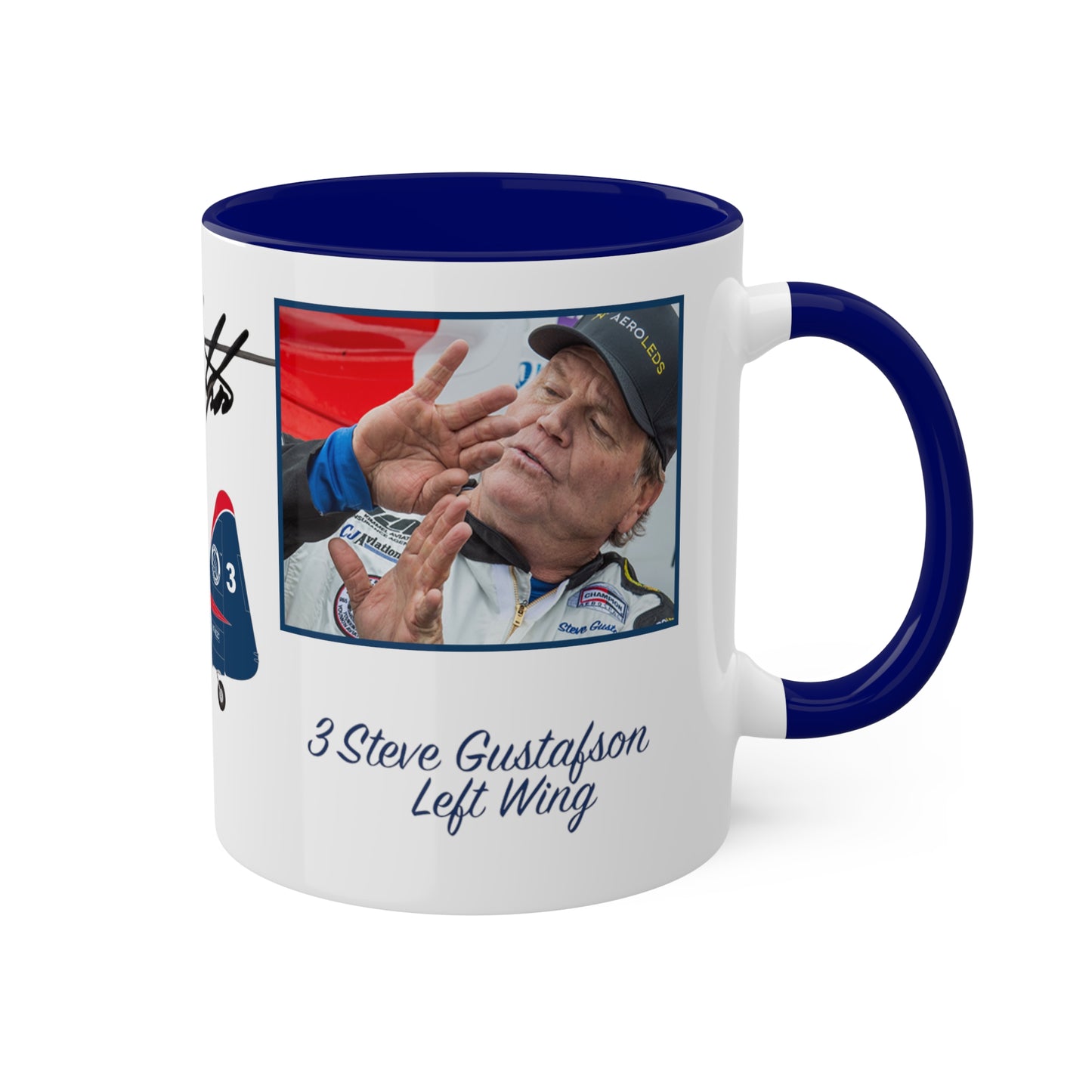 MUG SHOTS #3 - TITAN Aerobatic Team Signature Mug - Steve Gustafson, 11oz