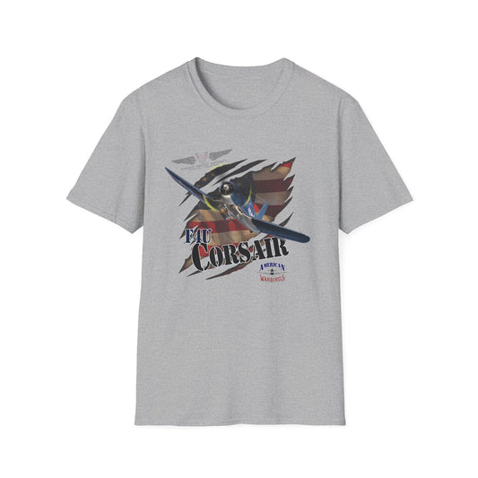 American Warbirds F4U Corsair Unisex Tri-Blend Crew Tee