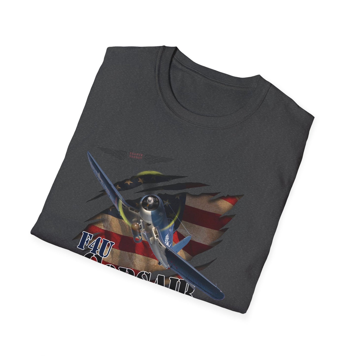 American Warbirds F4U Corsair Unisex Tri-Blend Crew Tee