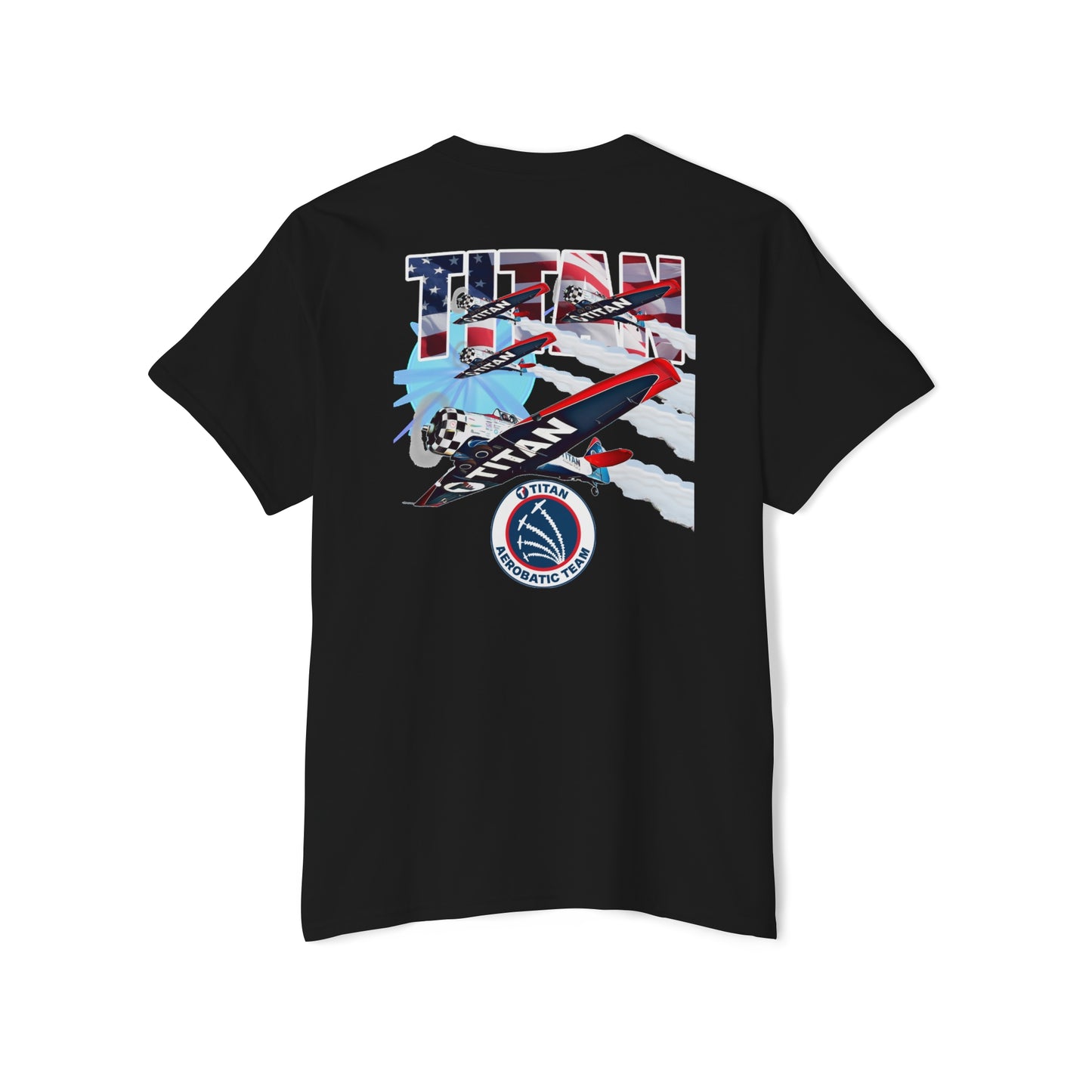 TITAN Aerobatic Team Pocket Tee Unisex Heavy Cotton Pocket Tee