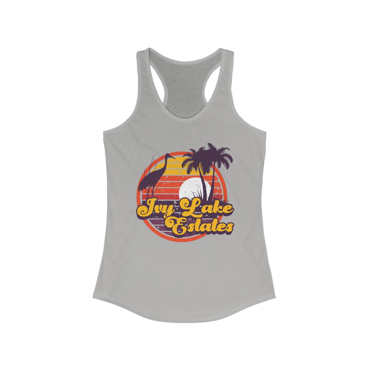 Ivy Lake Estates Women's Sunset Racerback Tank