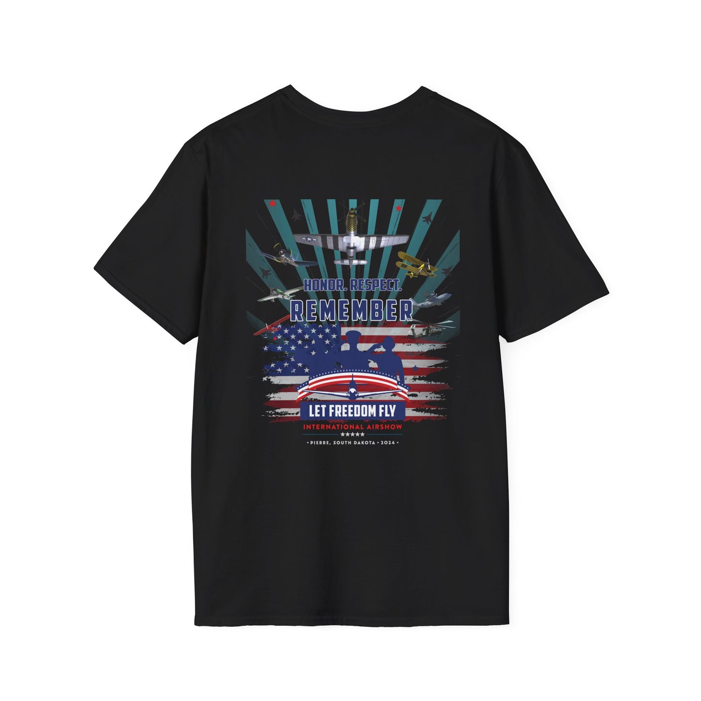 Let Freedom Fly International Airshow - Official Event T-Shirt Unisex Tri-Blend Crew Tee