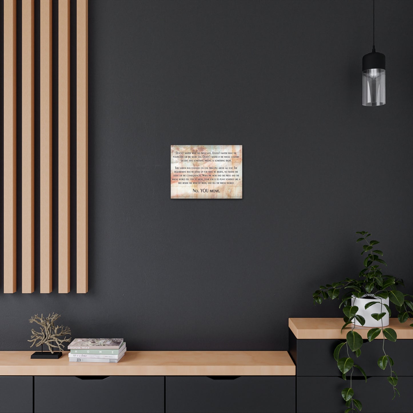 YOU MOVE Canvas Gallery Wrap