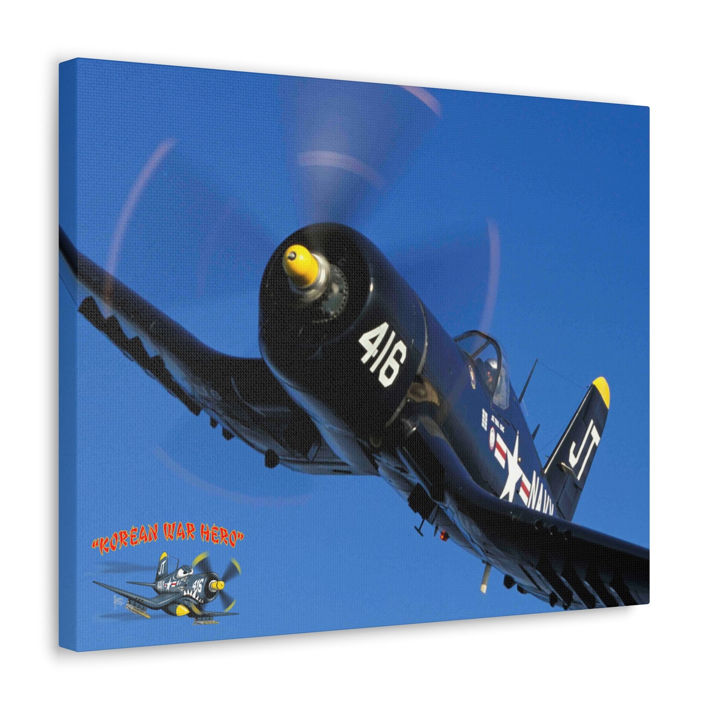 Korean War Hero Canvas Gallery Wrap