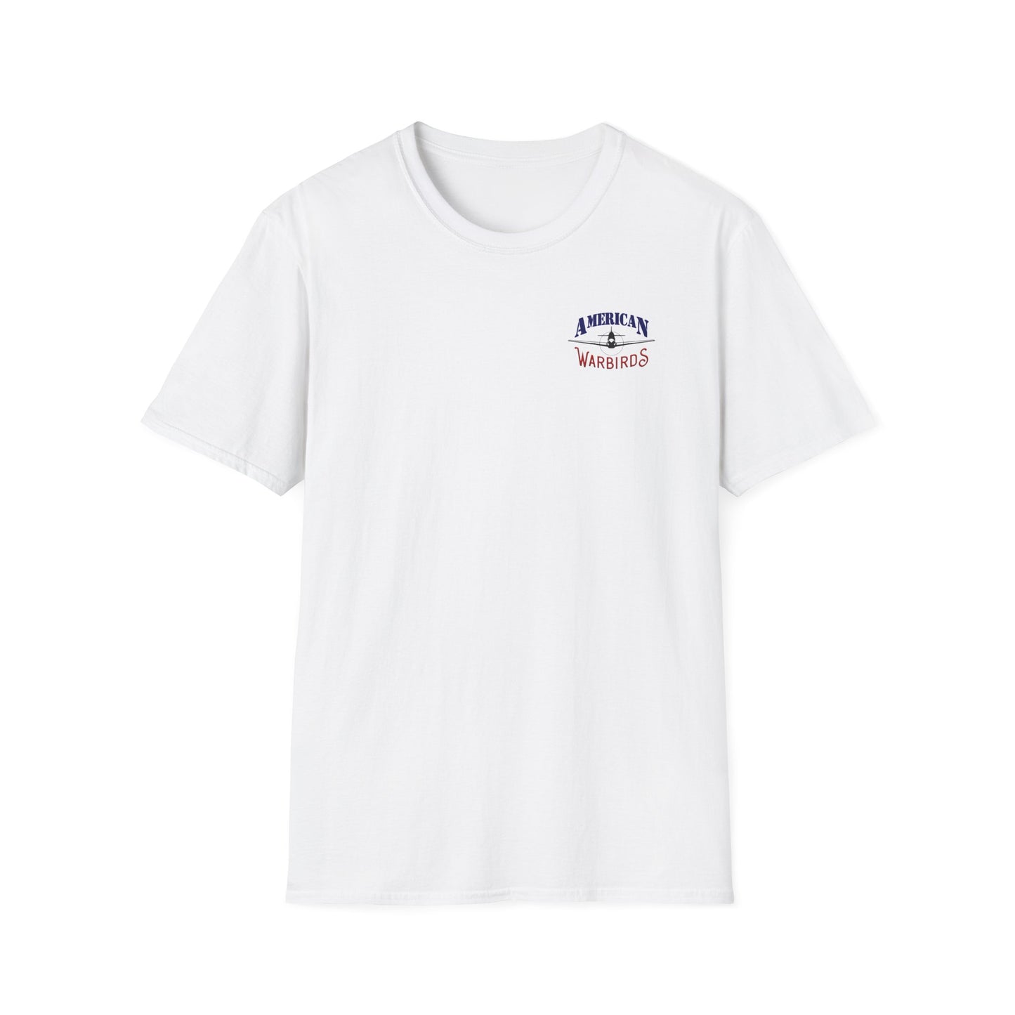 American Warbirds P-40 Warhawk T-Shirt Unisex Softstyle T-Shirt