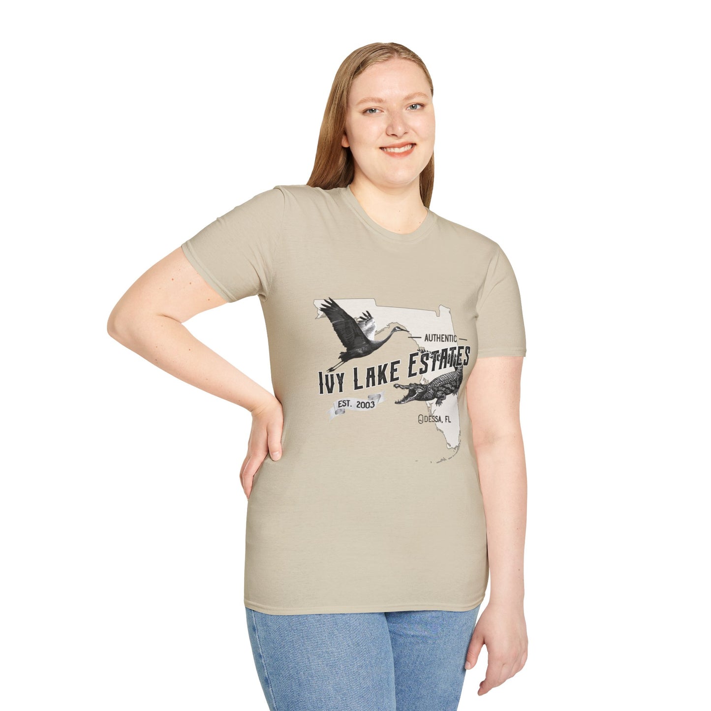 Ivy Lake Estates Resident Unisex Softstyle T-Shirt