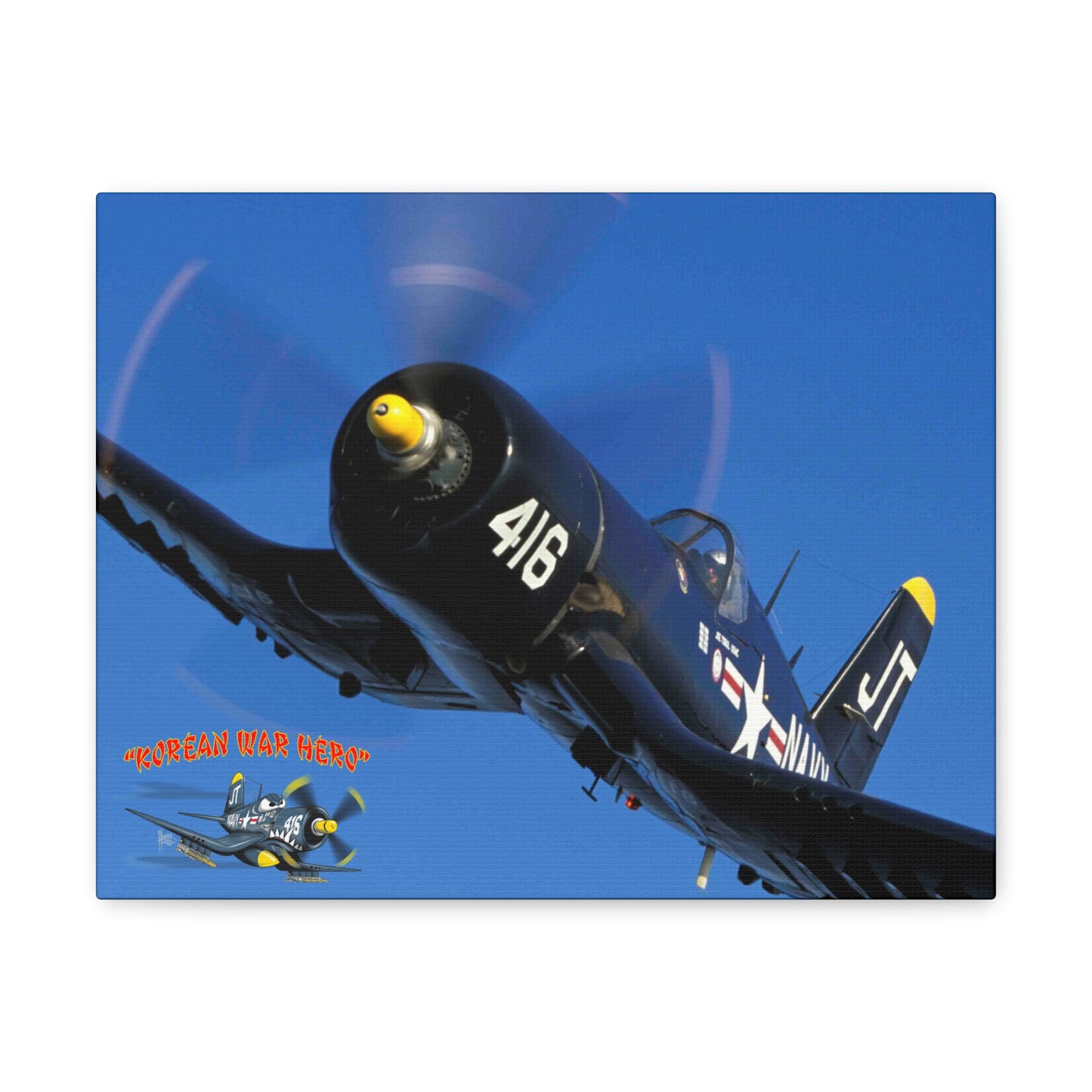 Korean War Hero Canvas Gallery Wrap