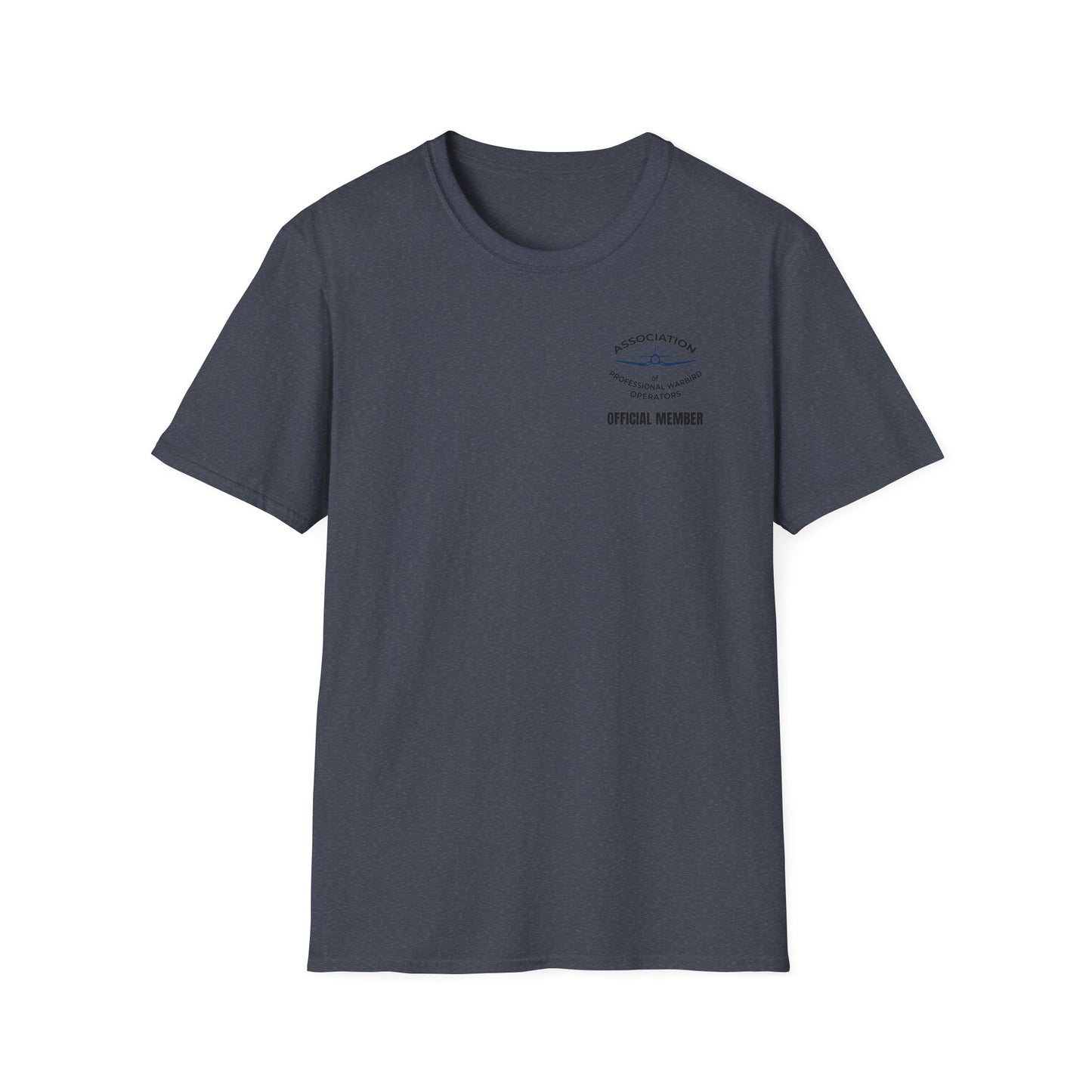 APWO P-38 Lightning Member T-Shirt Unisex Softstyle T-Shirt