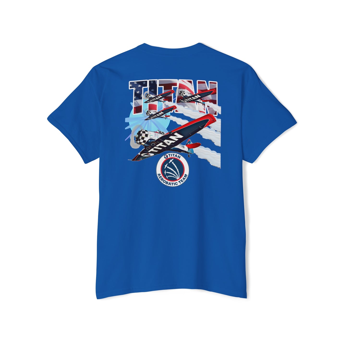 TITAN Aerobatic Team Pocket Tee Unisex Heavy Cotton Pocket Tee