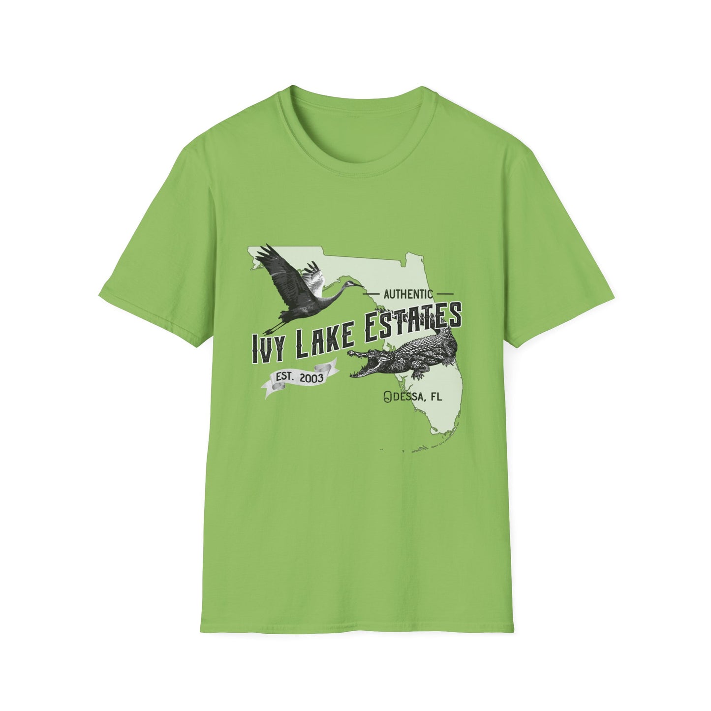 Ivy Lake Estates Resident Unisex Softstyle T-Shirt