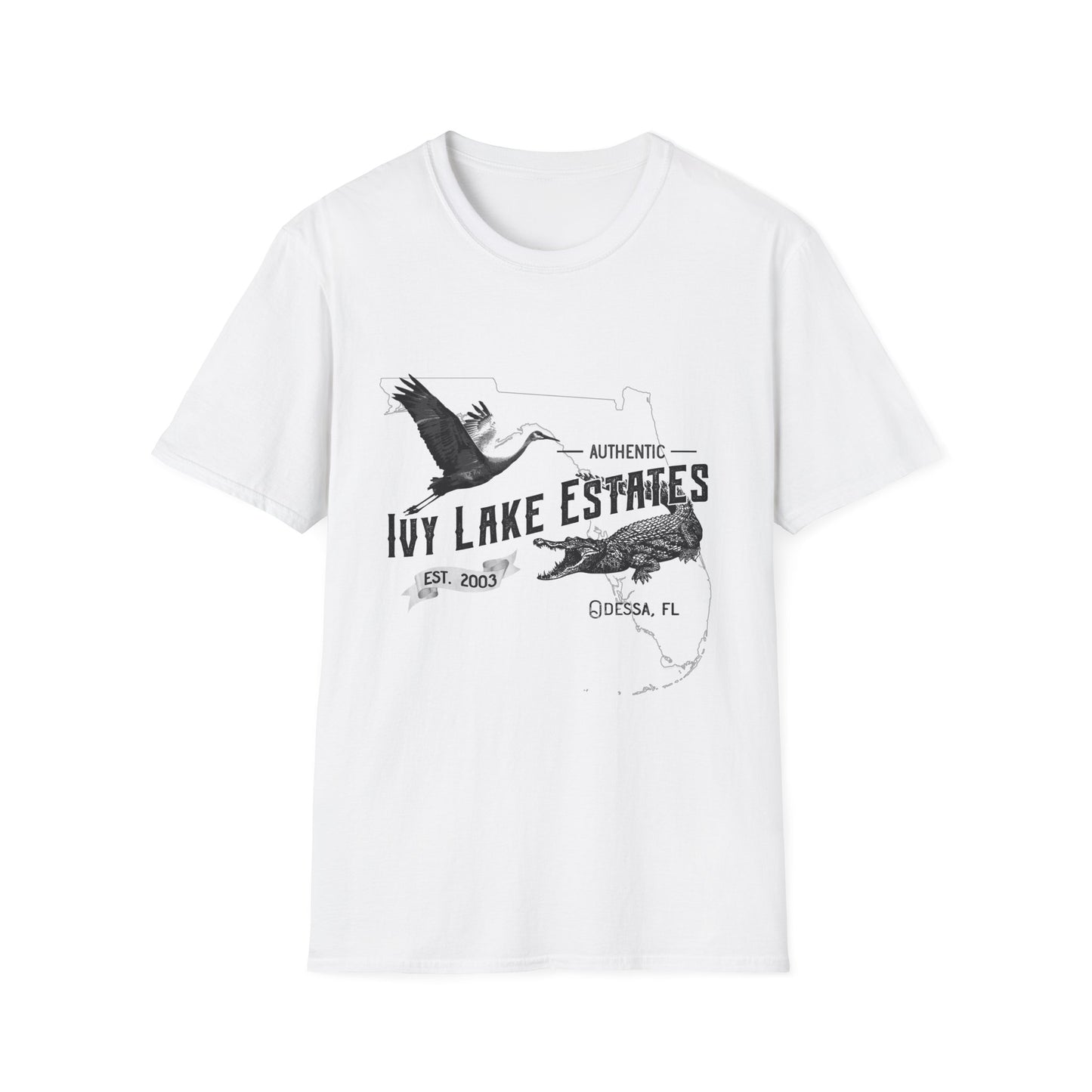 Ivy Lake Estates Resident Unisex Softstyle T-Shirt