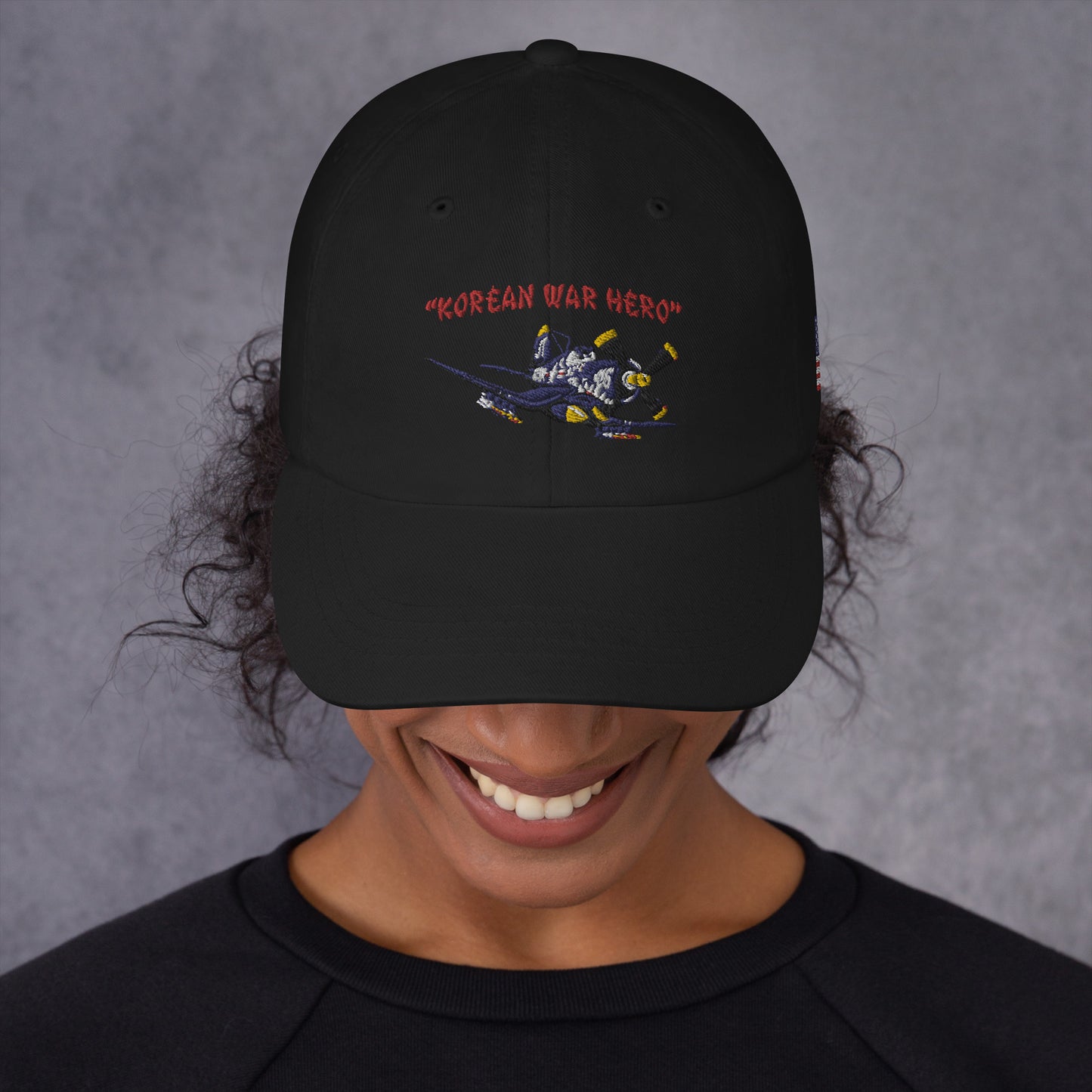 Korean War Hero F4U Corsair Dad hat