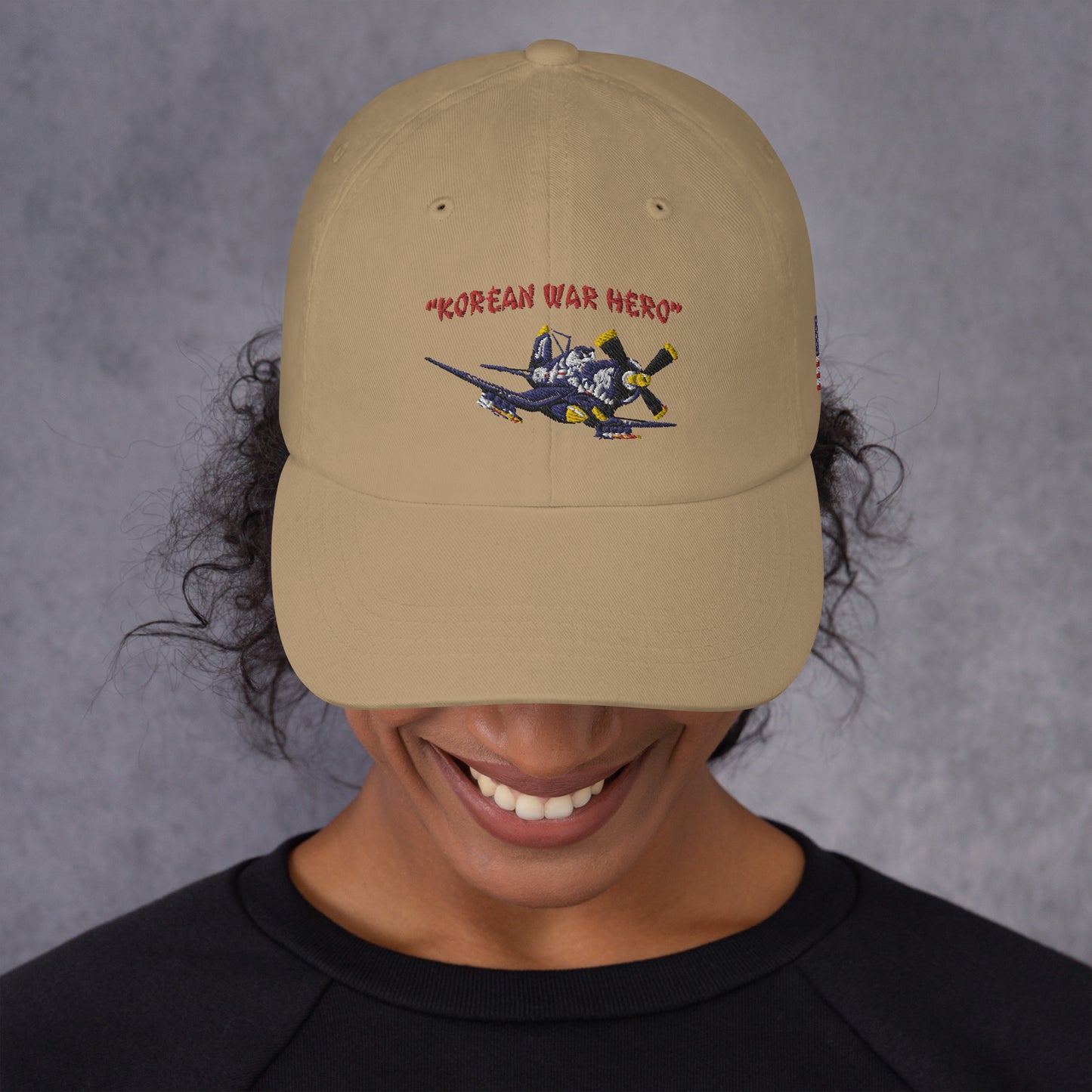 Korean War Hero F4U Corsair Dad hat