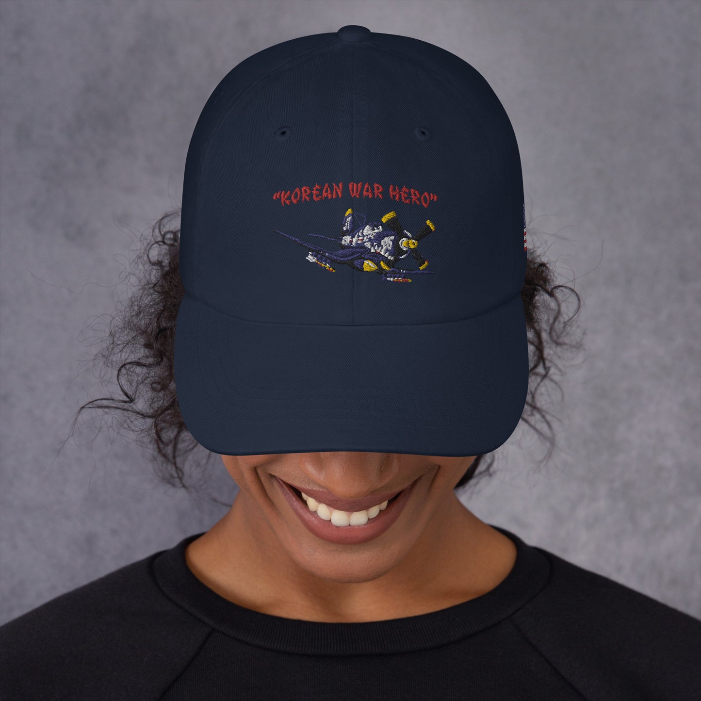 Korean War Hero F4U Corsair Dad hat