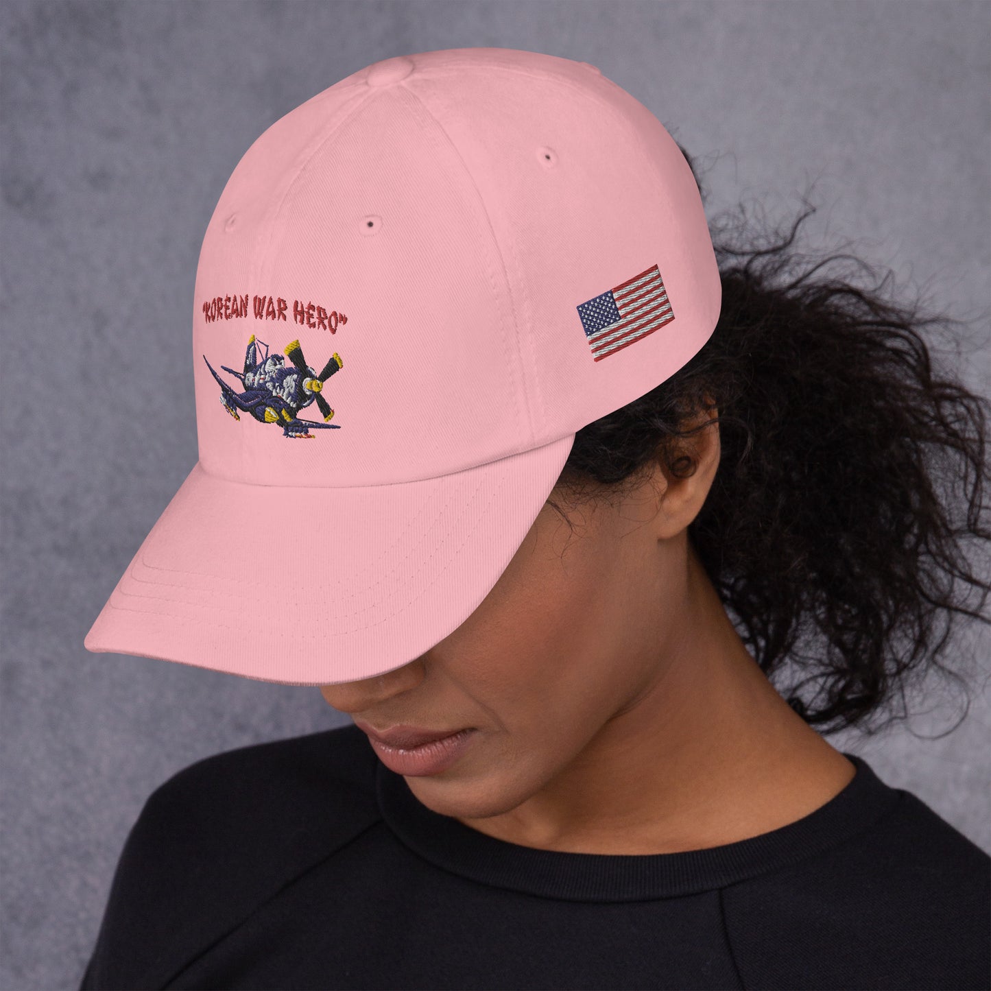 Korean War Hero F4U Corsair Dad hat