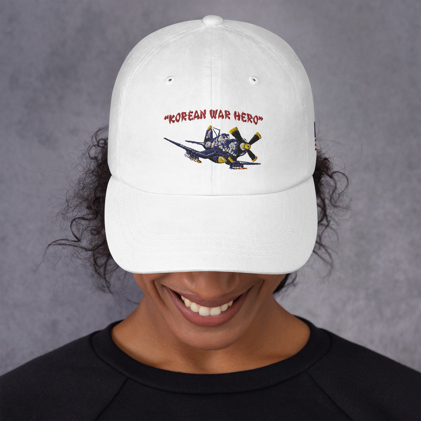 Korean War Hero F4U Corsair Dad hat