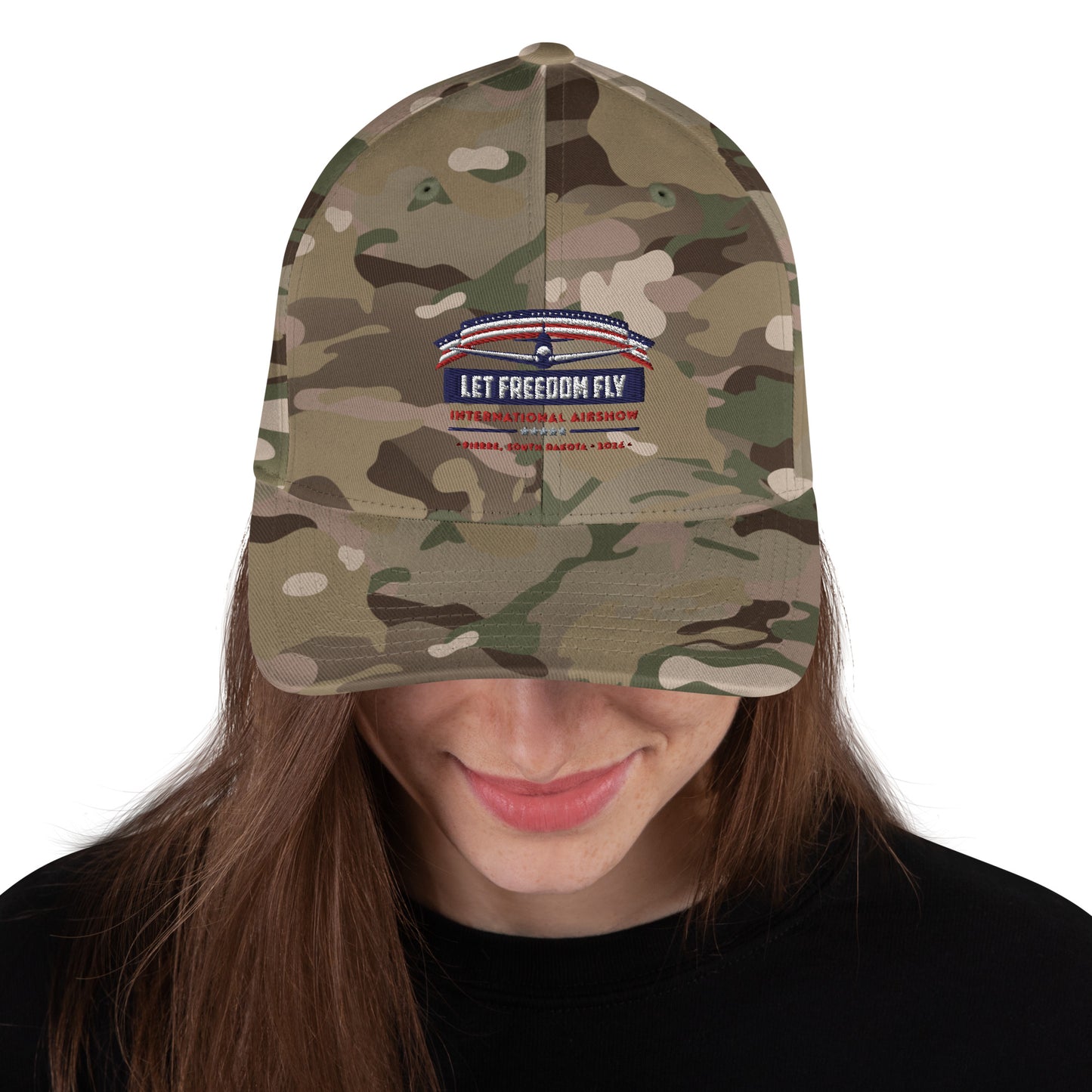 Let Freedom Fly International Airshow Structured Twill Cap