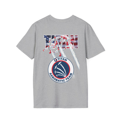 TITAN Aerobatic Team Unisex Softstyle T-Shirt Version 2