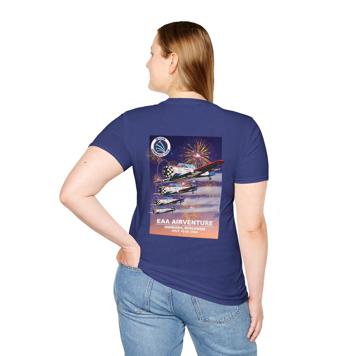 TITAN Aerobatic Team AirVenture Special Edition Shirt Unisex Softstyle T-Shirt Version 2