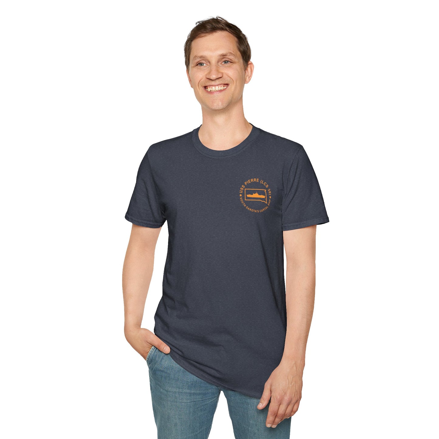 USS Pierre LCS-38 Commission Unisex Softstyle T-Shirt