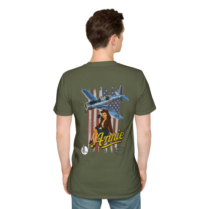 APWO BT-13 "Annie" Special Edition BT-13 T-Shirt Unisex Softstyle T-Shirt