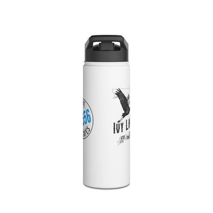 ILE 33556 Ivy Lake Estates Resident Stainless Steel Water Bottle, Standard Lid