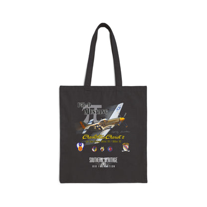 Southern Heritage Aviation Foundation Charlotte's Chariot II Cotton Canvas Tote Bag