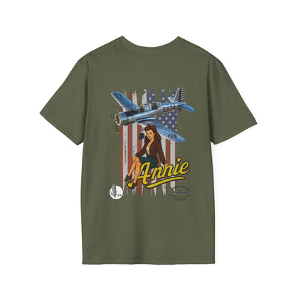 APWO BT-13 "Annie" Special Edition BT-13 T-Shirt Unisex Softstyle T-Shirt
