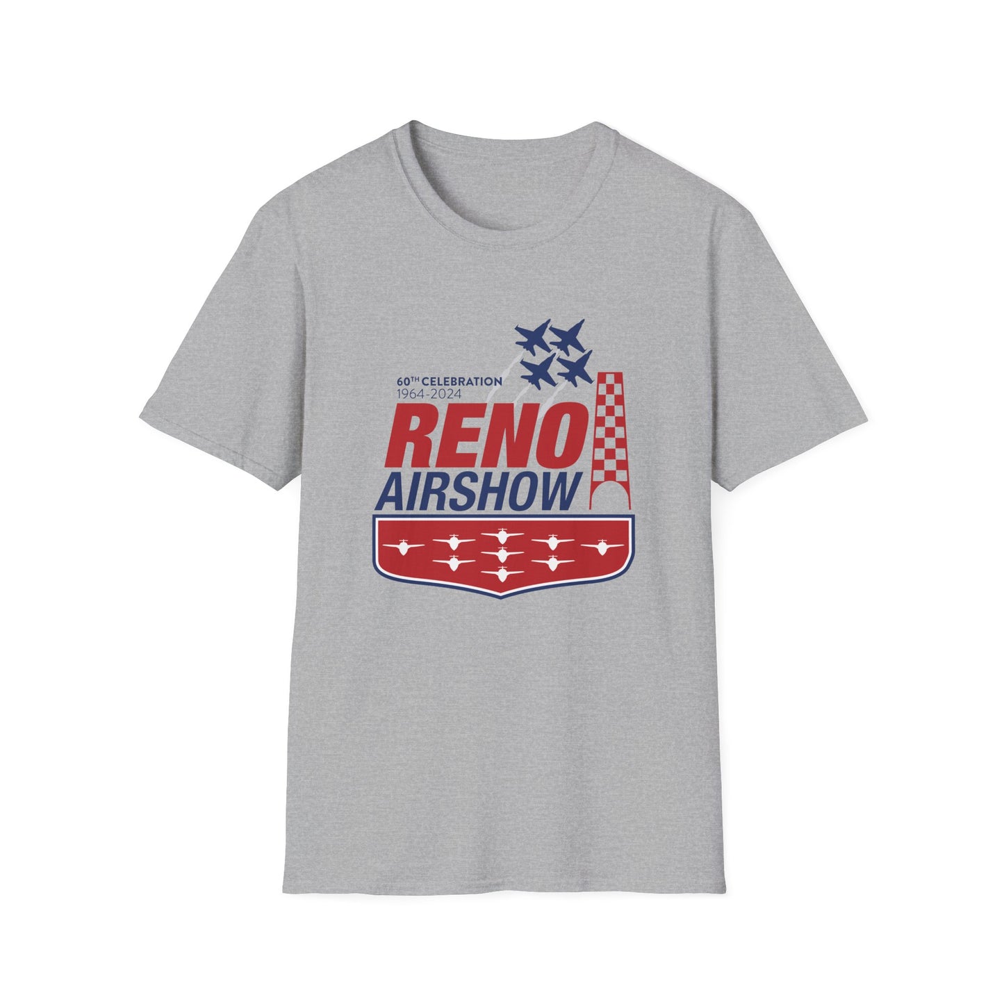 Reno Airshow Logo Unisex Softstyle T-Shirt