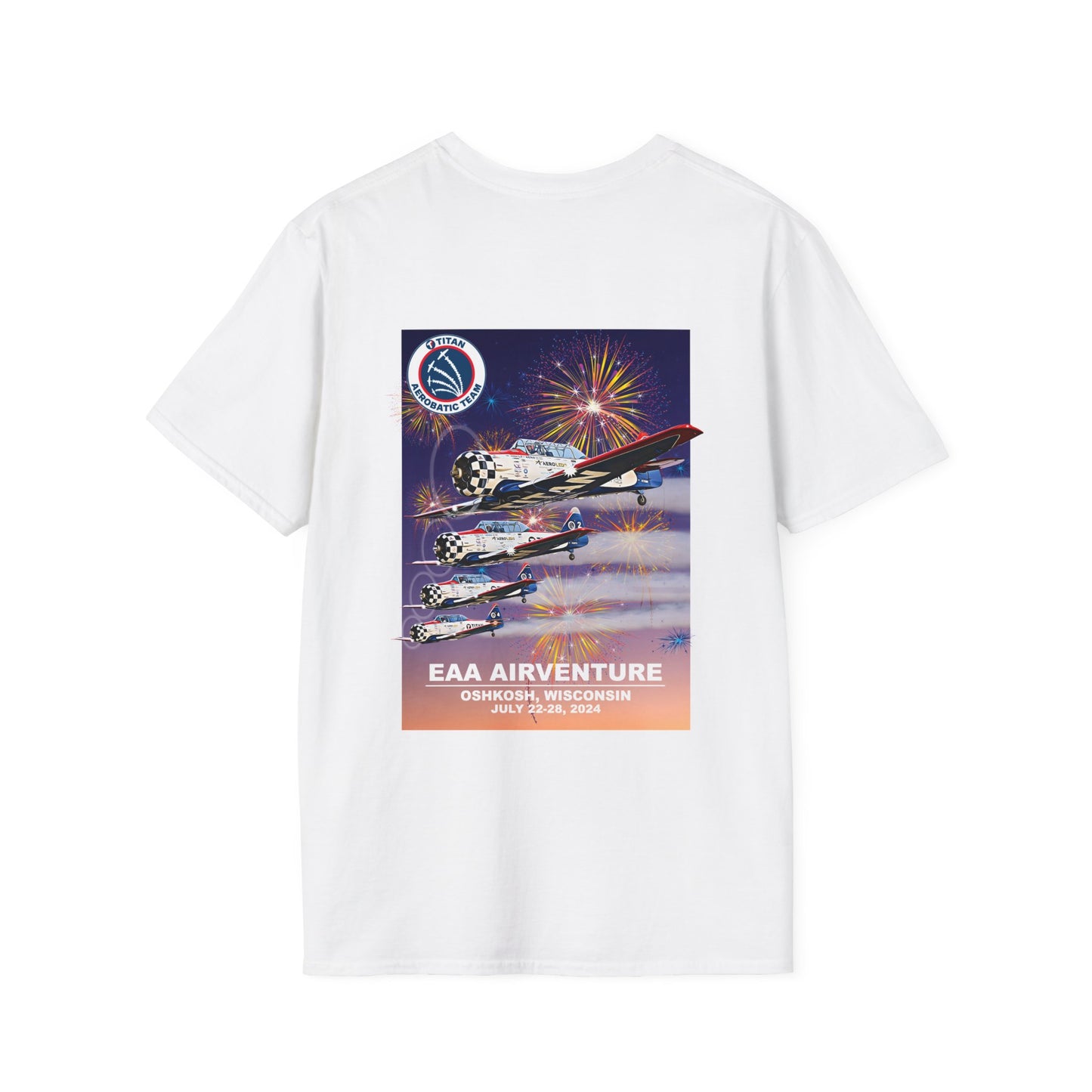 TITAN Aerobatic Team AirVenture Special Edition Shirt Unisex Softstyle T-Shirt Version 2