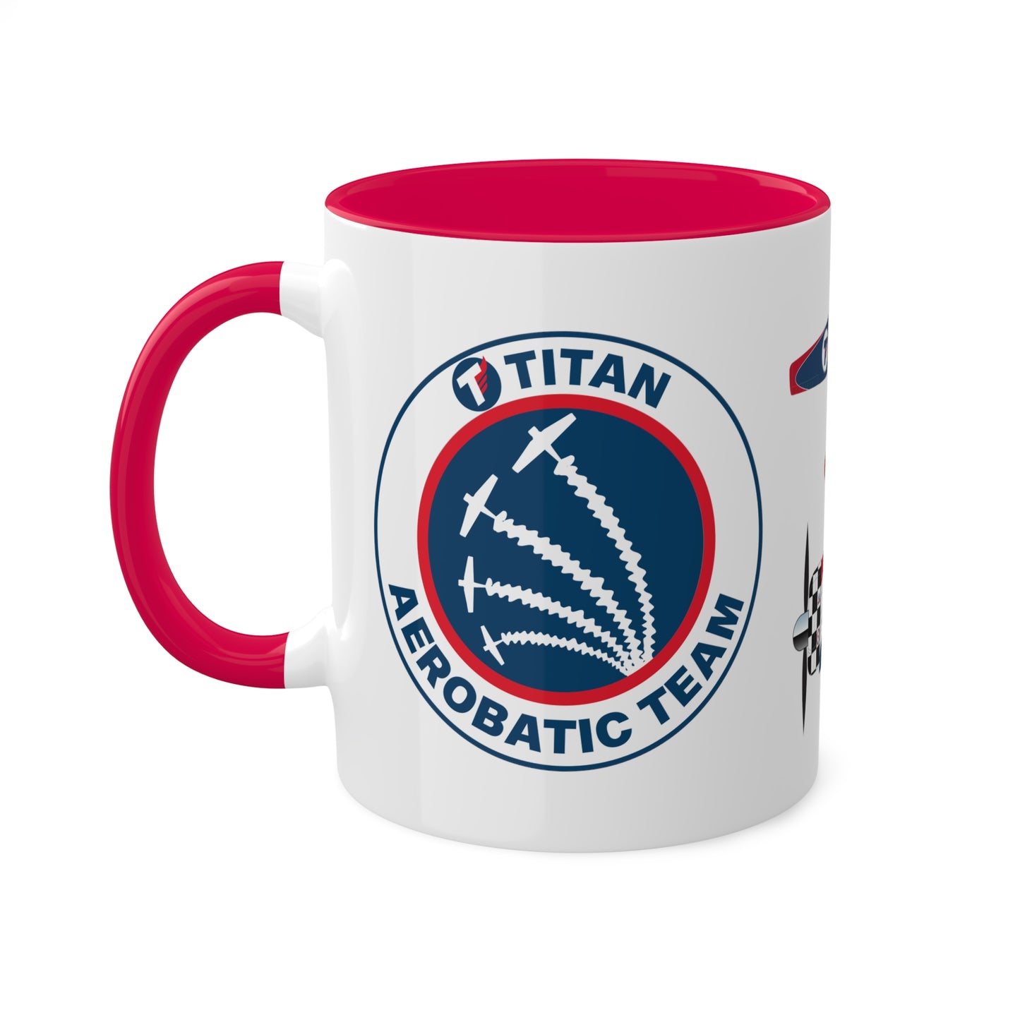 TITAN Aerobatic Team Colorful Mugs, 11oz