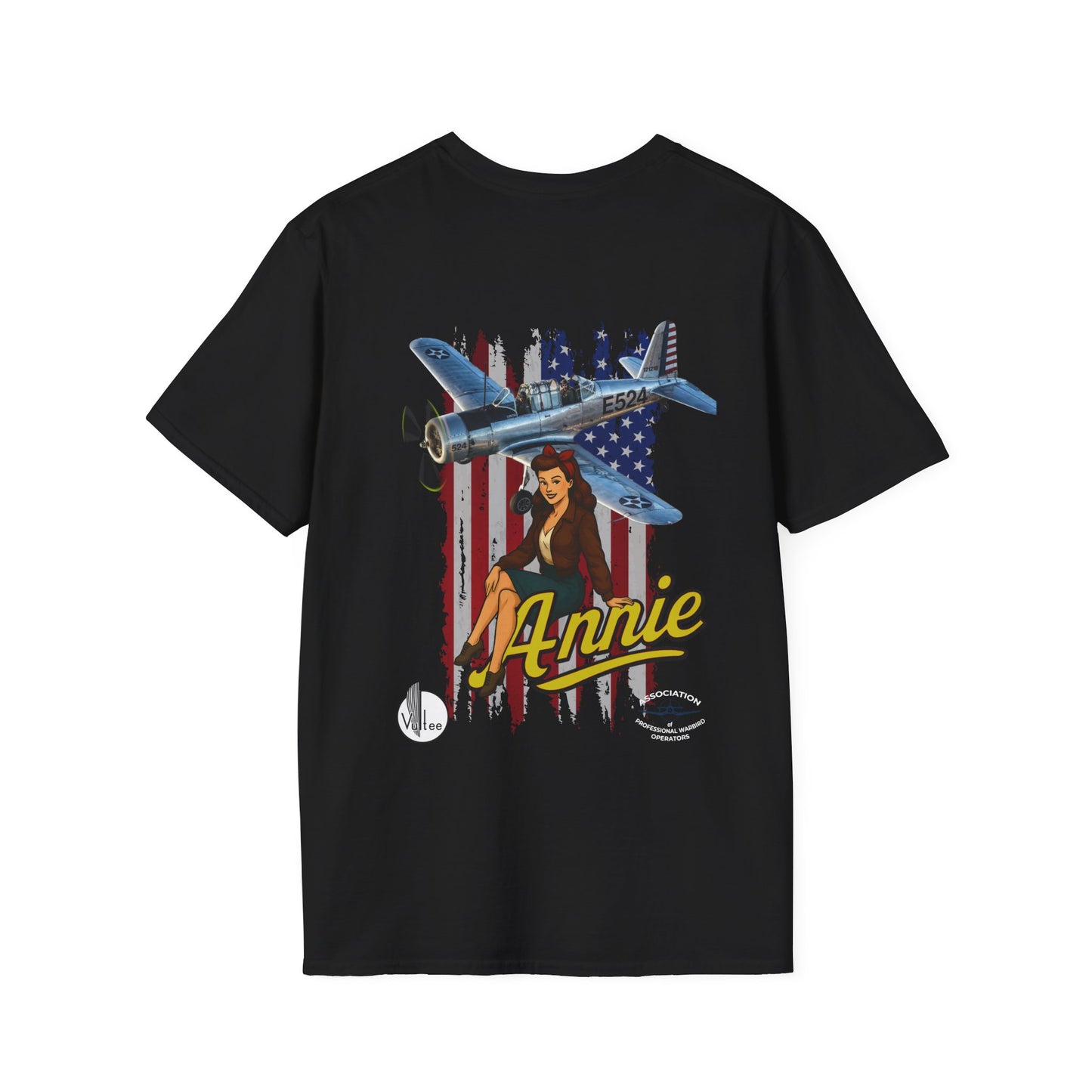 APWO BT-13 "Annie" Special Edition BT-13 T-Shirt Unisex Softstyle T-Shirt