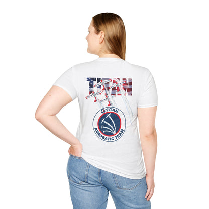 TITAN Aerobatic Team Unisex Softstyle T-Shirt Version 2