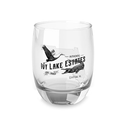 Ivy Lake Estates Whiskey Glass