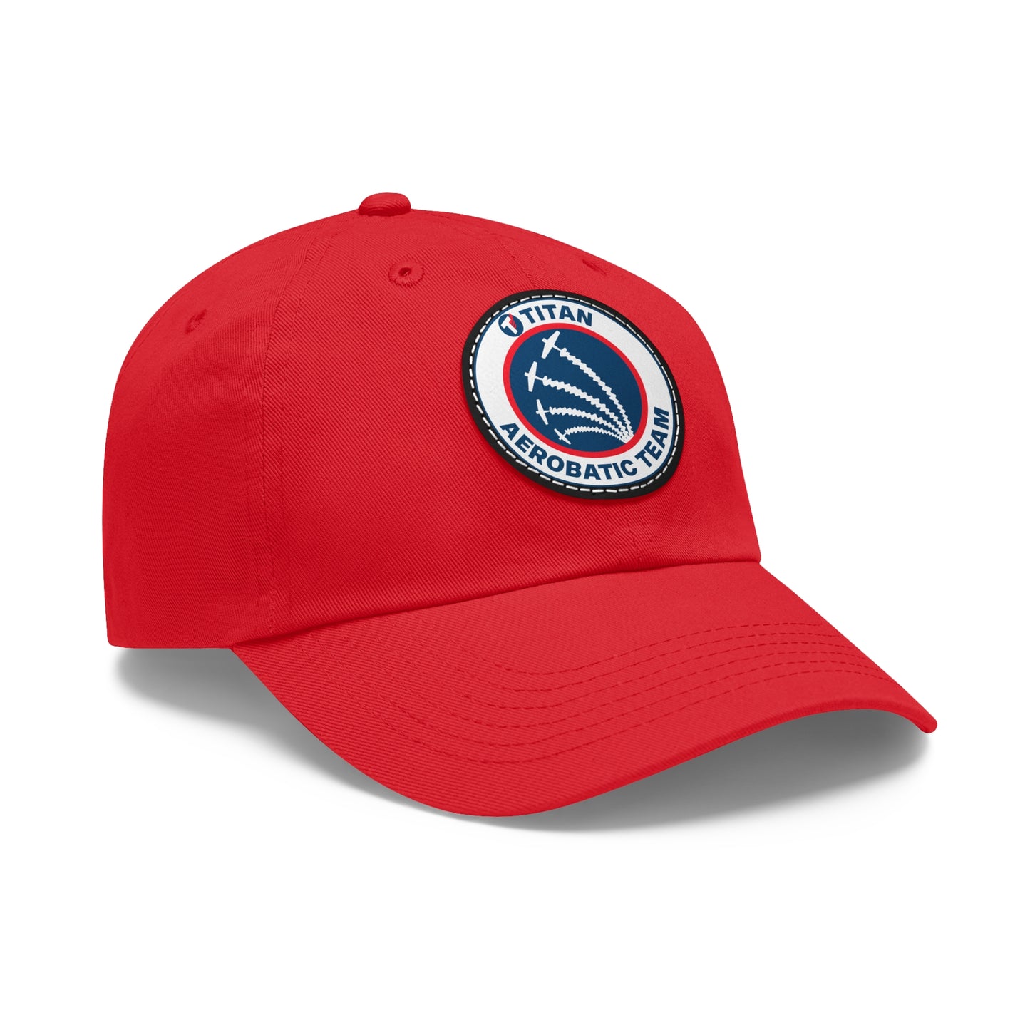 TITAN Aerobatic Team Ball Cap with Leather Patch (Round)