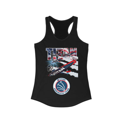 TITAN Aerobatic Team Design 2 Women's Ideal Racerback Tank