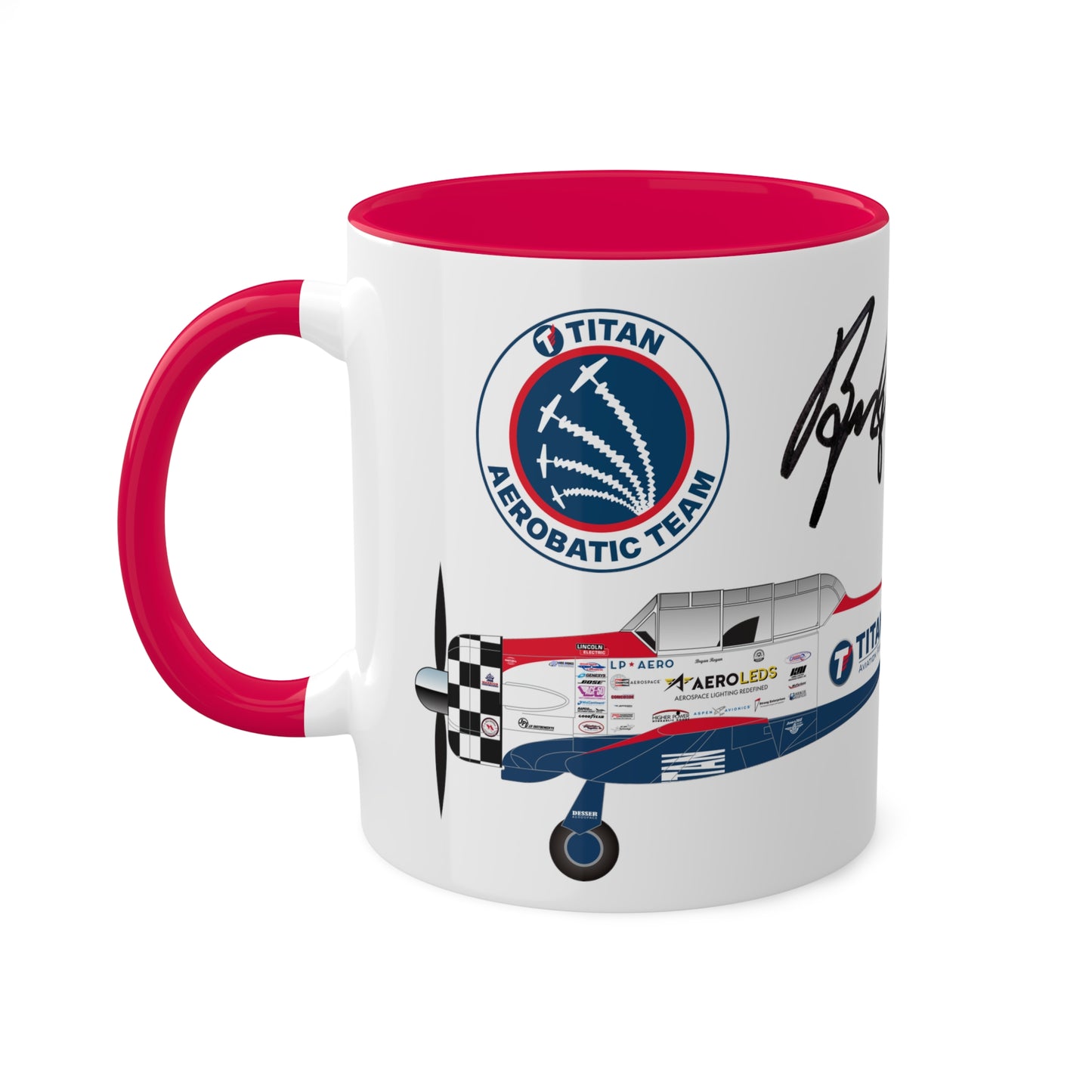 MUG SHOTS #2 - TITAN Aerobatic Team Signature Mug - Bryan Regan, 11oz