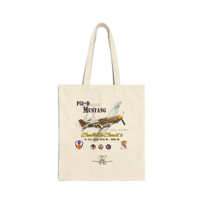 Southern Heritage Aviation Foundation Charlotte's Chariot II Cotton Canvas Tote Bag