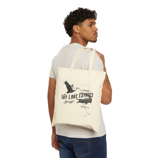 Ivy Lake Estates Cotton Canvas Tote Bag