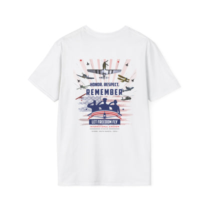 Let Freedom Fly International Airshow - Official Event T-Shirt Unisex Tri-Blend Crew Tee