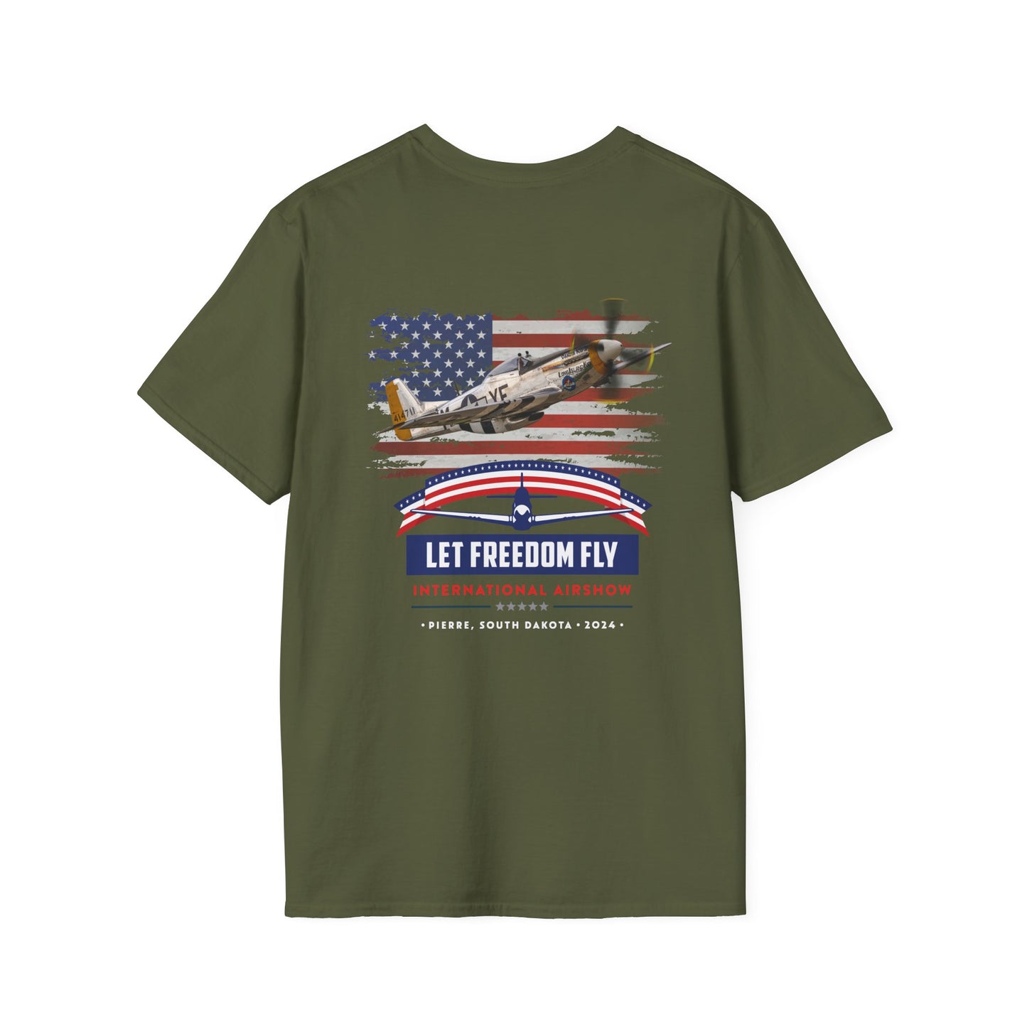 Let Freedom Fly Official T-Shirt Unisex Softstyle T-Shirt