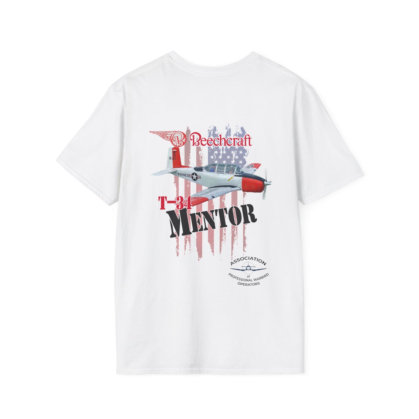 APWO Official Member T34 Mentor T-Shirt Unisex Softstyle T-Shirt